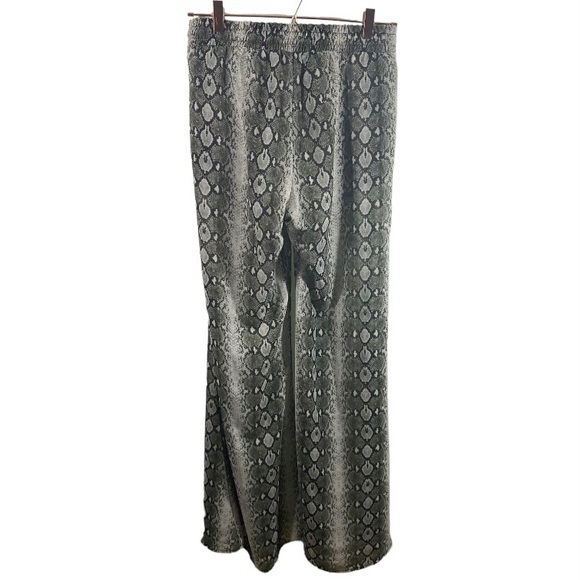 Show Me Your Mumu Snake Print Wide Leg Sheer Pants S - Picture 2 of 11